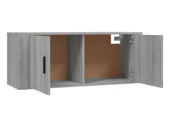 vidaxl Móvel De Tv*Móvel de TV de parede 100x34,5x40 cm sonoma Cinzento