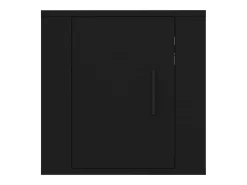 vidaxl Móvel De Tv*Móvel de TV de parede 40x34,5x40 cm Preto