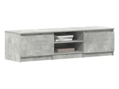 vidaxl Móvel De Tv*Móvel de TV derivados de madeira concreto Cinzento