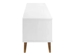 vidaxl Móvel De Tv*Móvel de TV MOLDE 158x40x49 cm pinho maciço Branco