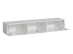 Price Factory Móvel De Tv*Móvel de TV suspenso 180cm cor branca coleção SWITCH. Acabamentos brilhantes. Branco