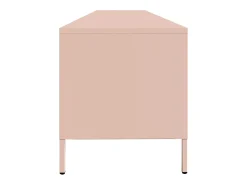vidaxl Móvel De Tv*Móvel de TV 202x39x43,5 cm aço laminado a frio Rosa
