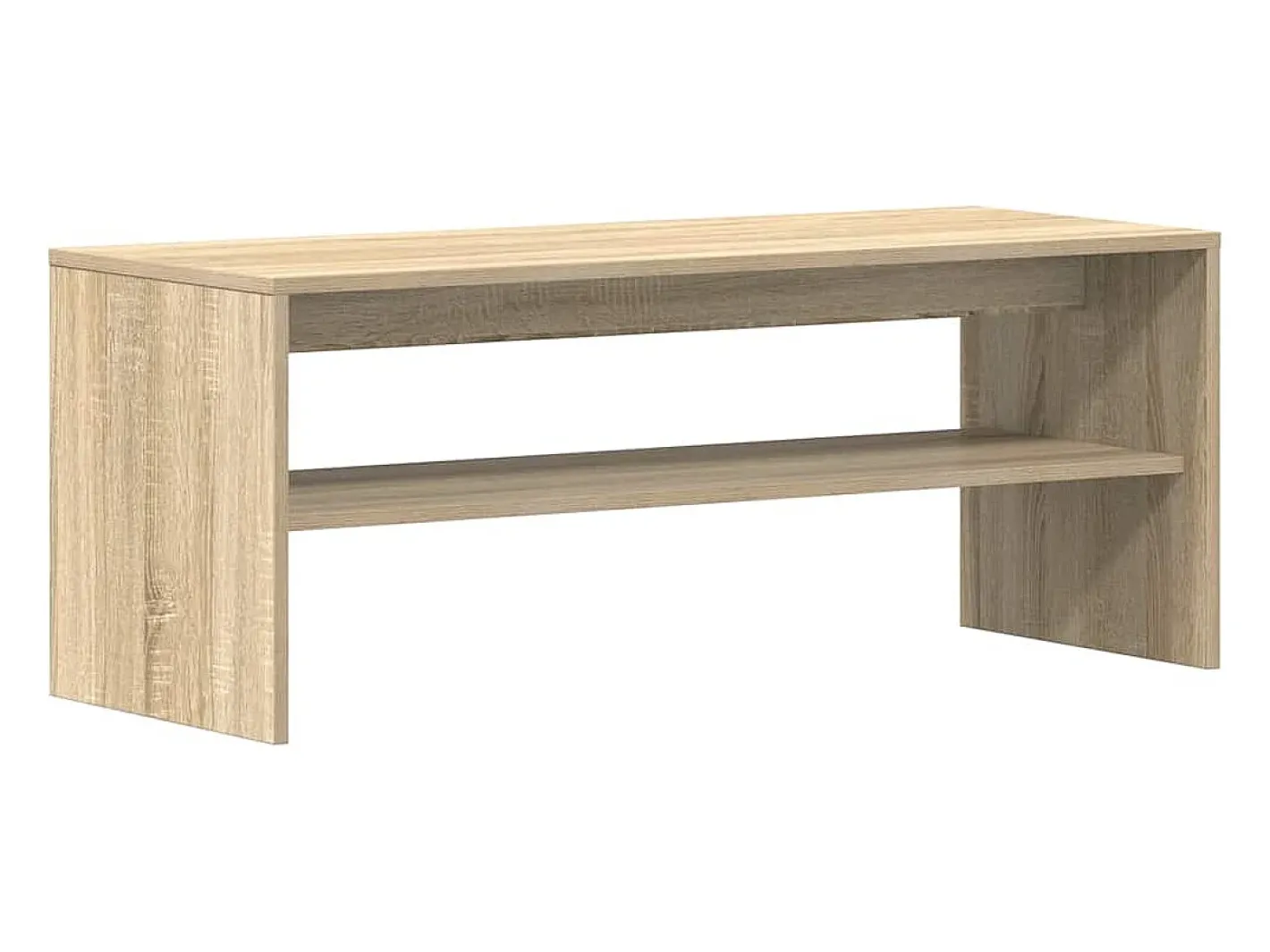 vidaxl Móvel De Tv*Móvel de TV 100x40x40 cm contraplacado carvalho sonoma Castanho