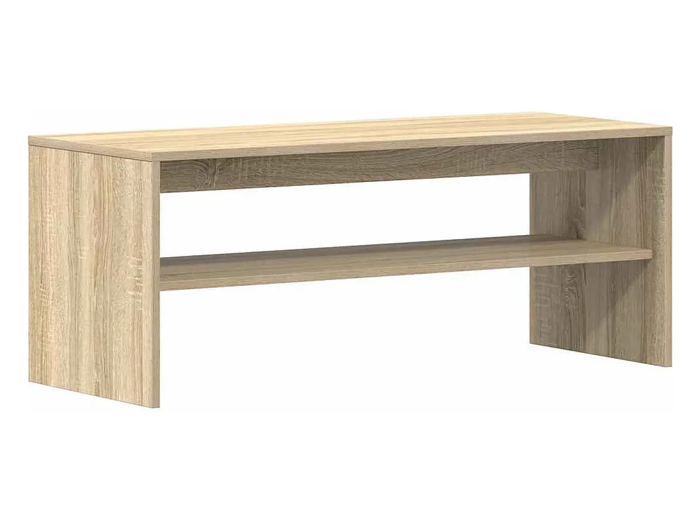 vidaxl Móvel De Tv*Móvel de TV 100x40x40 cm contraplacado carvalho sonoma Castanho