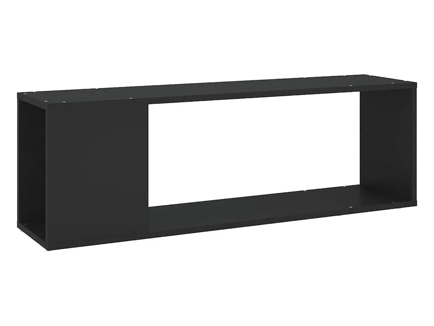 vidaxl Móvel De Tv*Móvel de TV 100x24x32 cm derivados de madeira Preto