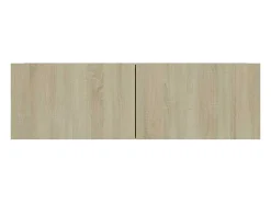 vidaxl Móvel De Tv*Móvel de TV 100x30x30 cm derivados de madeira carvalho sonoma Natural escuro