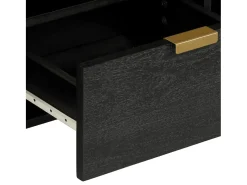vidaxl Móvel De Tv*Móvel de TV 100x33x46 cm derivados de madeira Preto