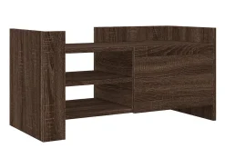 vidaxl Móvel De Tv*Móvel de TV 80x35x40 cm derivados de madeira carvalho Castanho