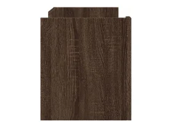 vidaxl Móvel De Tv*Móvel de TV 80x35x40 cm derivados de madeira carvalho Castanho