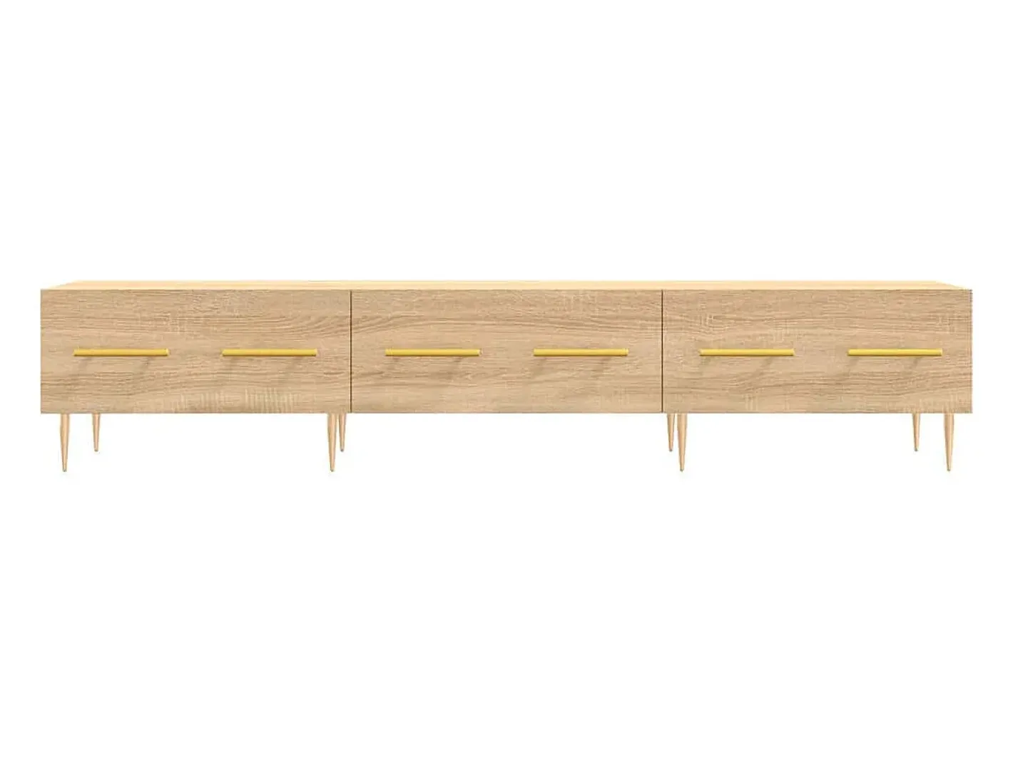 vidaxl Móvel De Tv*Móvel de TV 150x36x30 cm derivados de madeira carvalho sonoma Castanho