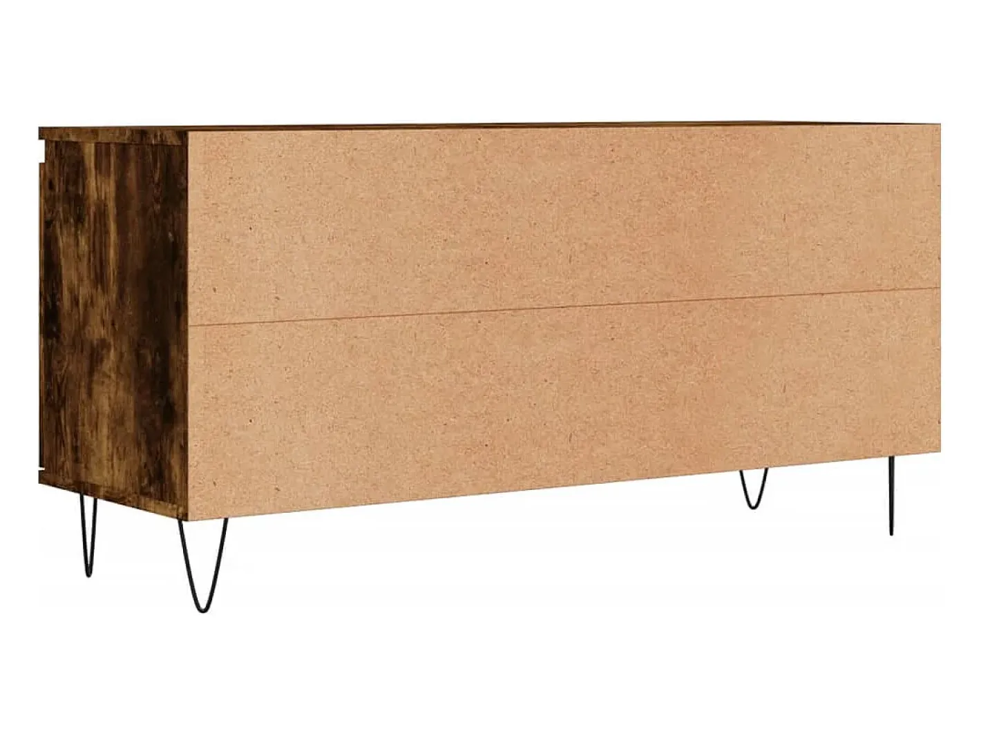 vidaxl Móvel De Tv*Móvel de TV 104x35x50 cm derivados de madeira carvalho fumado Castanho
