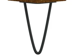vidaxl Móvel De Tv*Móvel de TV 104x35x50 cm derivados de madeira carvalho fumado Castanho