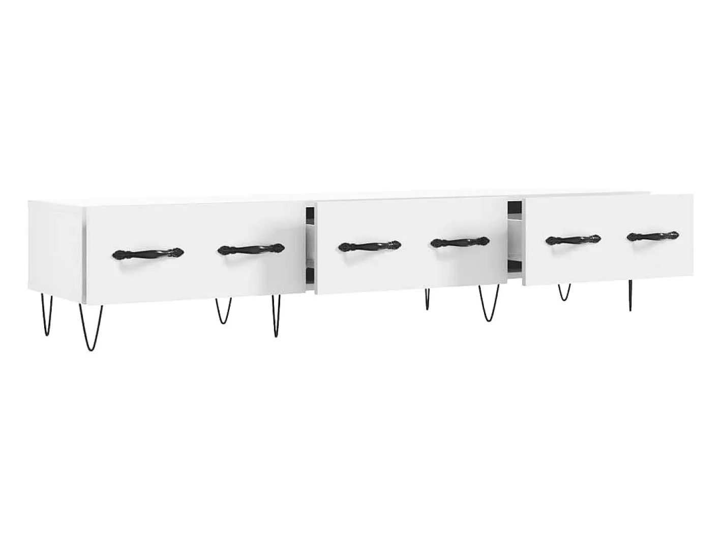 vidaxl Móvel De Tv*Móvel de TV 150x36x30 cm derivados de madeira Branco