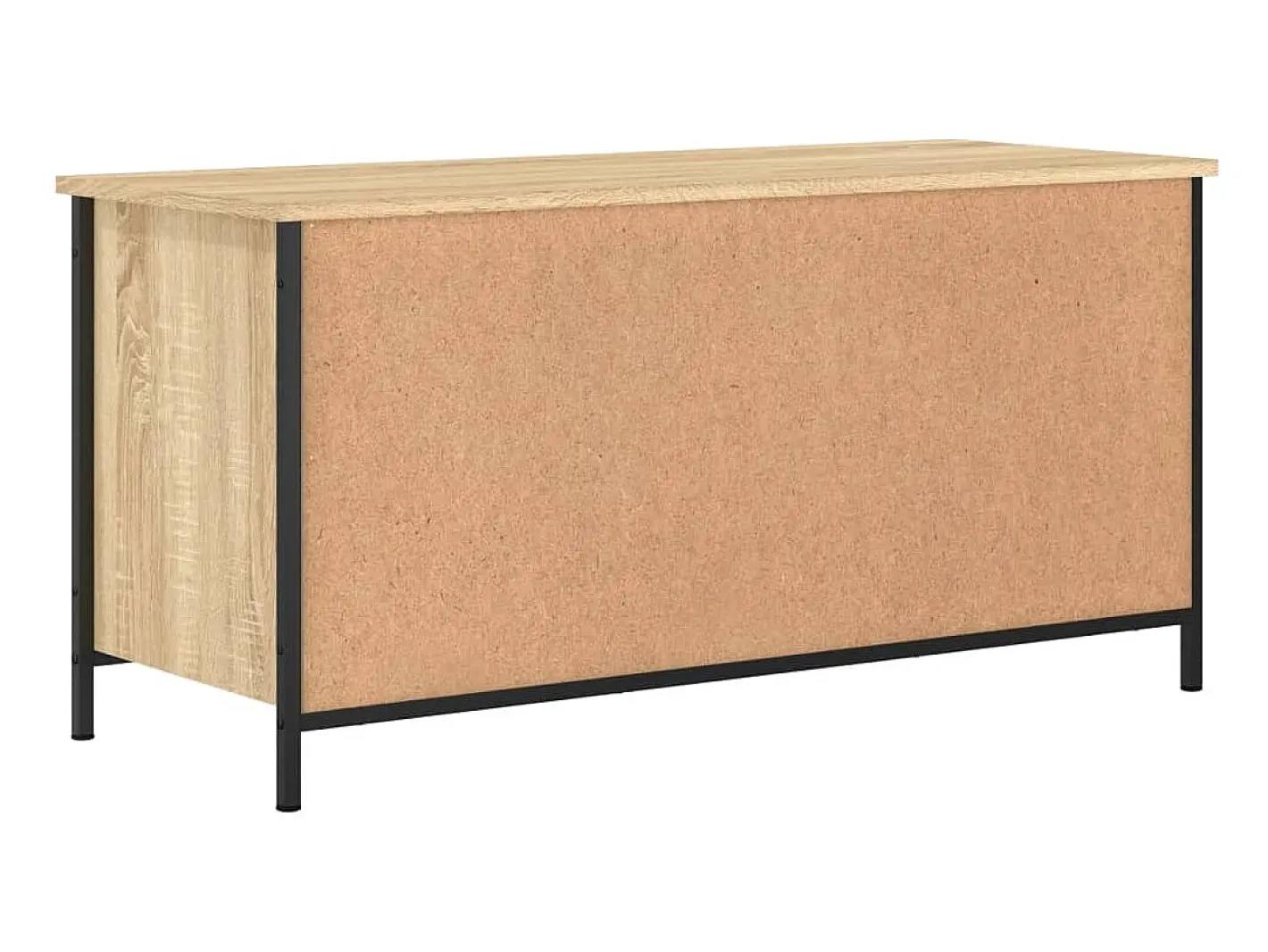 vidaxl Móvel De Tv*Móvel de TV 100x40x50 cm derivados de madeira carvalho sonoma Castanho