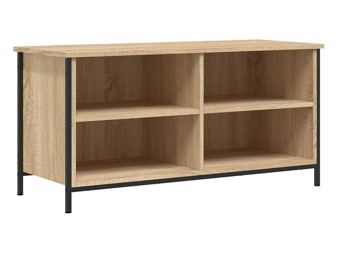 vidaxl Móvel De Tv*Móvel de TV 100x40x50 cm derivados de madeira carvalho sonoma Castanho