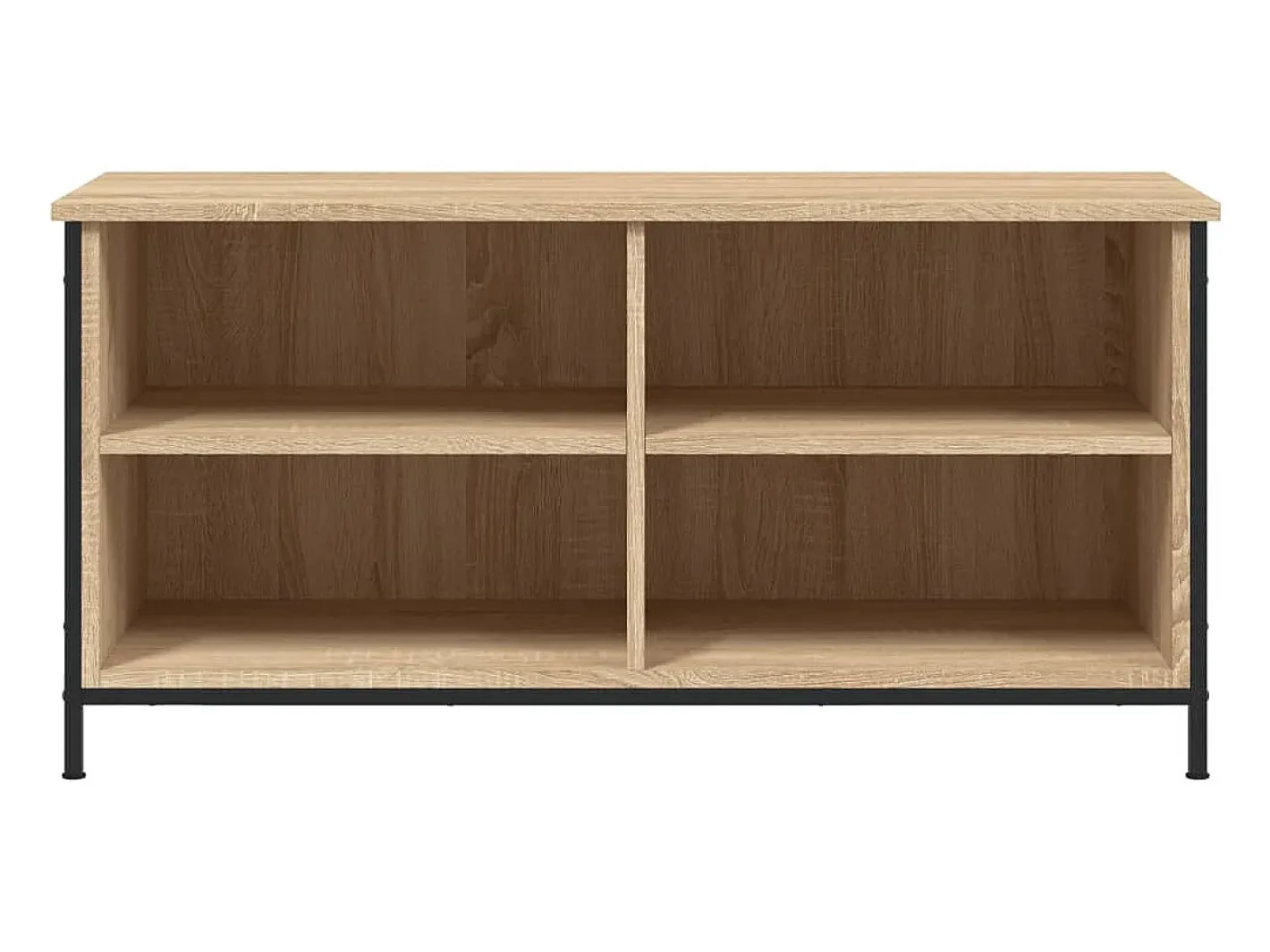 vidaxl Móvel De Tv*Móvel de TV 100x40x50 cm derivados de madeira carvalho sonoma Castanho