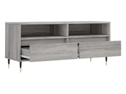 vidaxl Móvel De Tv*Móvel de TV 100x34,5x44,5 cm derivados madeira sonoma Cinzento