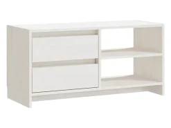 vidaxl Móvel De Tv*Móvel de TV 80x31x39 cm madeira de pinho maciça Branco
