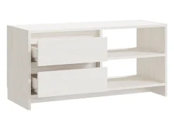 vidaxl Móvel De Tv*Móvel de TV 80x31x39 cm madeira de pinho maciça Branco