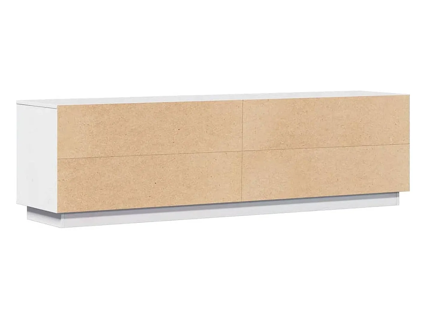 vidaxl Móvel De Tv*Móvel de TV 156x37x45 cm madeira de pinho maciça Branco