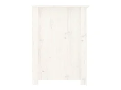 vidaxl Móvel De Tv*Móvel de TV 103x36,5x52 cm madeira de pinho maciça Branco