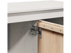 vidaxl Móvel De Tv*Móvel de TV 103x36,5x52 cm madeira de pinho maciça Branco