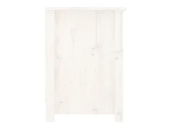 vidaxl Móvel De Tv*Móvel de TV 103x36,5x52 cm madeira de pinho maciça Branco