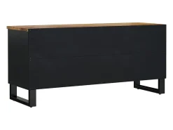 vidaxl Móvel De Tv*Móvel de TV 100x33x46 cm mangueira maciça/derivados madeira Castanho