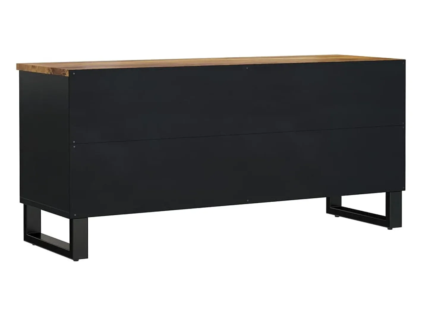 vidaxl Móvel De Tv*Móvel de TV 100x33x46 cm mangueira maciça/derivados madeira Castanho