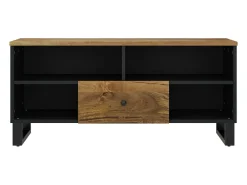 vidaxl Móvel De Tv*Móvel de TV 100x33x46 cm mangueira maciça/derivados madeira Castanho