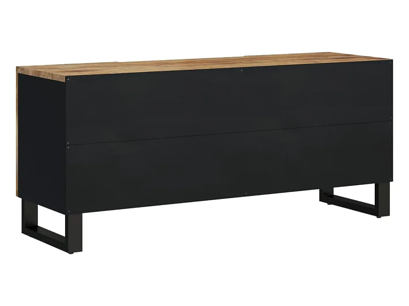 vidaxl Móvel De Tv*Móvel de TV 105x33,5x46 cm mangueira maciça/derivados madeira Castanho