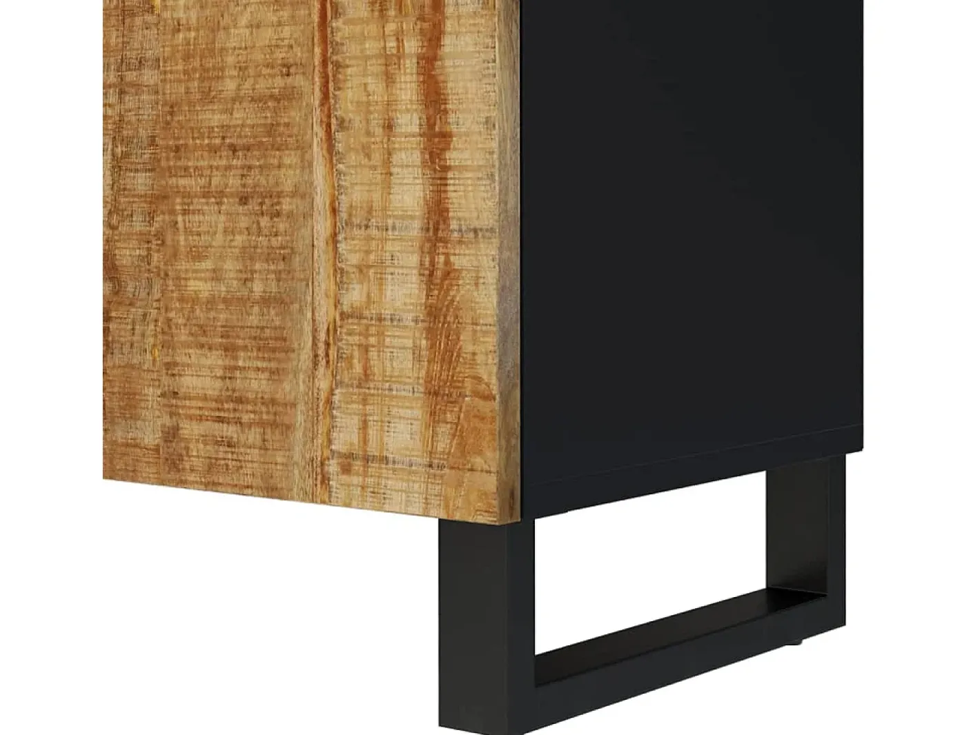 vidaxl Móvel De Tv*Móvel de TV 105x33,5x46 cm mangueira maciça/derivados madeira Castanho