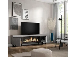 Skraut Home Móvel De Tv*Móvel de TV, 208x35x57cm, Para televisores até 80