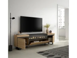 New Móvel de TV, 200x35x57cm, Para televisores até 80