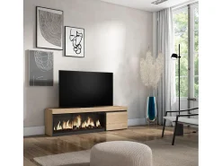 Móvel de TV, 158x35x45cm, Para televisores até 65