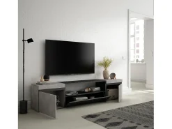 Skraut Home Móvel De Tv*Móvel de TV, 200x35x45cm, Para televisores até 80