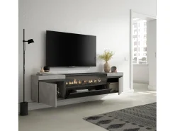 Móvel de TV, 200x35x45cm, Para televisores até 80