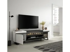 Skraut Home Móvel De Tv*Móvel de TV, 200x35x57cm, Para televisores até 80
