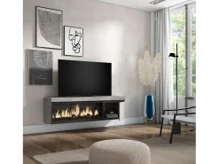 Móvel de TV, 158x35x45cm, Para televisores até 65