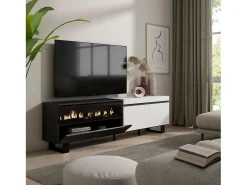 Skraut Home Móvel De Tv*Móvel de TV, 200x35x57cm, Para televisores até 80
