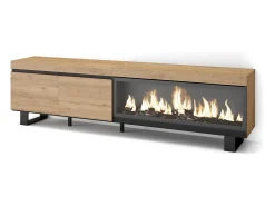 Skraut Home Móvel De Tv*Móvel de TV, 208x35x57cm, Para televisores até 80