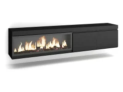 Skraut Home Móvel De Tv*Móvel de TV, 208x35x45cm, Para televisores até 80