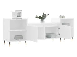 vidaxl Móvel De Tv*Móvel p/ TV 160x35x55 cm derivados de madeira Branco