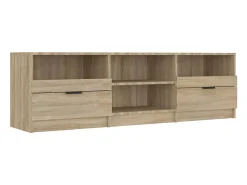 vidaxl Móvel De Tv*Móvel p/ TV150x33,5x45cm madeira processada cor carvalho sonoma Castanho