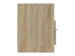 vidaxl Móvel De Tv*Móvel p/ TV150x33,5x45cm madeira processada cor carvalho sonoma Castanho