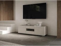 Móvel para TV 3 portas 130x40x48 cm Riflesso caxemira^ITAMOBY Clearance