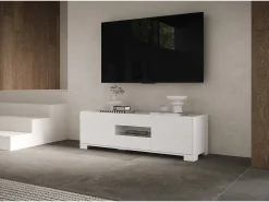 Móvel para TV 3 portas 130x40x48 cm Riflesso brilhante*ITAMOBY Sale