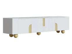 Móvel para TV 180x40x44 cm - 4 portas - MDF+aglomerado -^ModernLuxe Hot