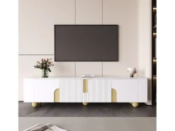 Móvel para TV 180x40x44 cm - 4 portas - MDF+aglomerado -^ModernLuxe Hot