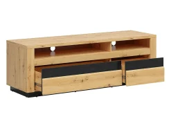 Móvel TV 2 gavetas Glenn madeira e 161cm*Petits-Meubles